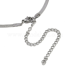 201 нержавеющая сталь кулон в форме сердца с подвеской в виде коробки с цепочкой&nbsp;NJEW-M010-01p