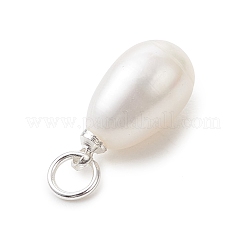 Натуральные культивированные пресноводные жемчужные рисовые подвески&nbsp;PALLOY-JF04976-02