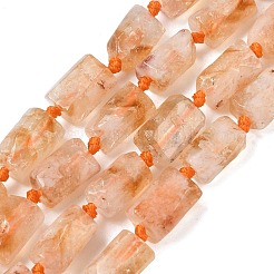 Природный цитрин бисер нитей&nbsp;G-C270-K13