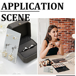 20 шт. акриловые карточки для демонстрации сережек&nbsp;EDIS-CP0001-16A