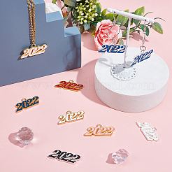 Подвески из эмали и сплава&nbsp;PALLOY-SC0002-94-RS