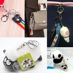 20шт 4 стильных брелока из сплава&nbsp;KEYC-CJ0001-06