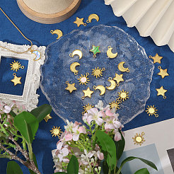 36 шт. 3 стиля оправы для подвески из цинкового сплава в форме кабошона для эмали&nbsp;FIND-CA0011-25