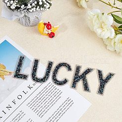 Блестящие стразы на заплатках утюгом&nbsp;DIY-FG0001-28B