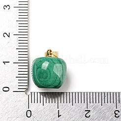Природного малахита подвески&nbsp;LS-G-D094-03G