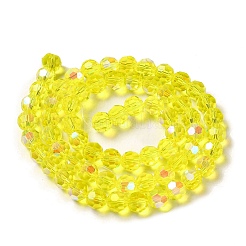 Гальванизируйте прозрачное стекло бисер нитей&nbsp;EGLA-A035-T4mm-L03