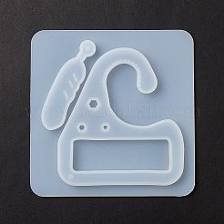 Силиконовые Молды для кулонов в форме перьев и ручек&nbsp;LS-DIY-F114-13