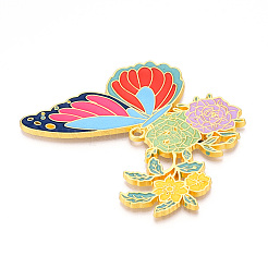 Подвески из эмалированного сплава с гальванопокрытием&nbsp;ENAM-N056-399F-G