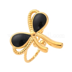 Кольца-манжеты из нержавеющей стали 304 с эмалевым покрытием&nbsp;RJEW-D306-30G