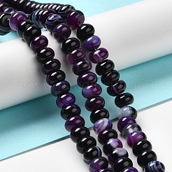 Природный агат бисер нитей&nbsp;G-H295-C03-01