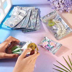 100 шт. 5 стиля блестящие голографические звезды пластиковая упаковка инь-ян пакеты с застежкой-молнией&nbsp;OPP-TA0001-21