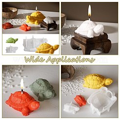 2шт 3d черепаха силиконовая форма для украшения витрины украшения изготовления свечей&nbsp;ST-CJ0007-65