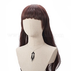 Ожерелья из бисера с крестом и кисточками&nbsp;NJEW-MZ00011-02