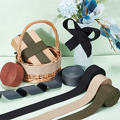 5 рулон 5-х цветной плоской поликоттоновой ленты&nbsp;OCOR-WR0001-20