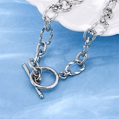 Браслеты из витой цепочки из нержавеющей стали 304 для женщин&nbsp;BJEW-A036-09P