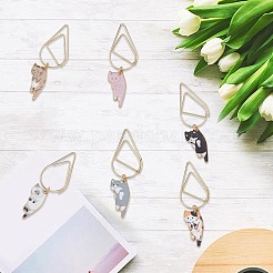 6 шт. скрепки из углеродистой стали&nbsp;AJEW-CP00010