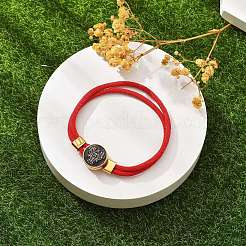 Созвездие нейлоновые шнуры многорядные браслеты&nbsp;BJEW-U016-01B-05