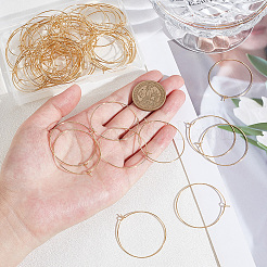 100 шт. 316 хирургическая нержавеющая сталь винные бокалы кольца подвески&nbsp;STAS-UN0046-80