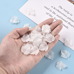 Осенняя тема прозрачные матовые акриловые подвески&nbsp;PAF002Y-14