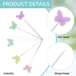 4 коробка железных булавок FIND-CP0003-04A