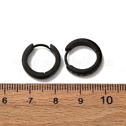 Серьги-кольца из нержавеющей стали 304&nbsp;EJEW-D331-05B