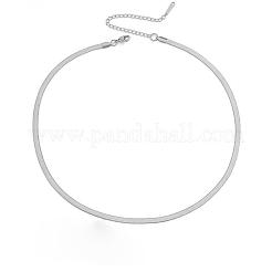 Ожерелья из нержавеющей стали 304 в виде змеи для женщин&nbsp;WG80FEF-34