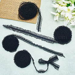 20 ярд 4 стиля плиссированный шифон эластичная кружевная отделка&nbsp;OCOR-DJ0001-42