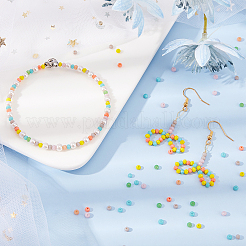 Непрозрачное стекло бисер нитей&nbsp;GLAA-AR0001-05