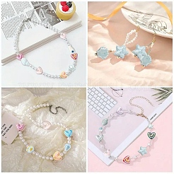 24 шт. 12 стиля синих цветовых мотивов фарфоровые бусины ручной работы&nbsp;PORC-YW0001-40