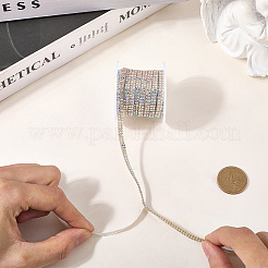 2 ряд стеклянных страз для отделки автомобиля&nbsp;DIY-WH20023-39B