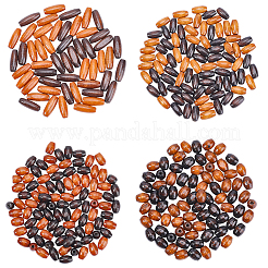 360шт 8 вида деревянных бусин&nbsp;WOOD-PA0001-10