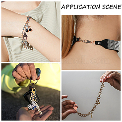 42 шт. 6 цвета сплава застежки-клешни омара&nbsp;FIND-CA0009-84