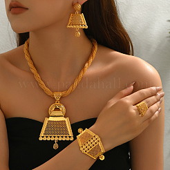 Комплекты из полых трапециевидных браслетов&nbsp;XQ7067