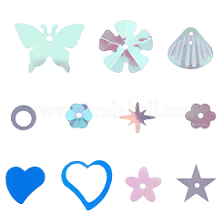 100 г пластиковых пайеток&nbsp;PVC-CP0001-01B