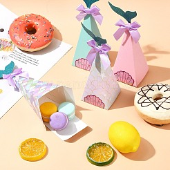 20 шт. 4-х цветная коробка для свечей в форме хвоста русалки&nbsp;CON-CJ0001-22