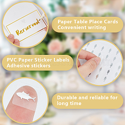 Бумажные карточки для расстановки столов&nbsp;AJEW-OC0005-74