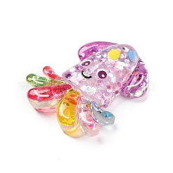 Кабошоны из смолы на тему морских организмов&nbsp;LS-RESI-Q010-01F