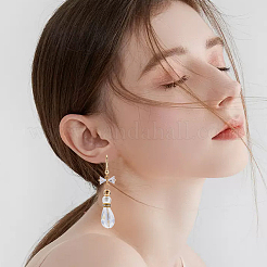 20 шт. 2-х цветные латунные соединительные подвески&nbsp;KK-BBC0014-45