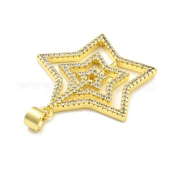 Стойки обшивки латунь микро проложить Циркон подвеску&nbsp;KK-D359-30G