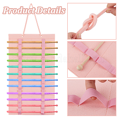 Настенные витрины из мягкого фетра и дерева&nbsp;ODIS-WH0330-001A