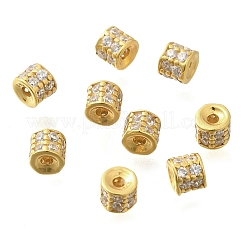 925 серебряная бусина-прокладка с микропаве и кубическим цирконием&nbsp;STER-U006-14G