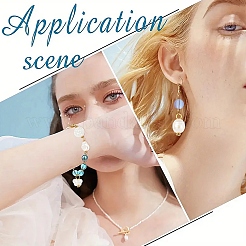 80 шт. 8 стиля подвески и подвески из искусственного жемчуга из АБС-пластика&nbsp;PALLOY-YW00068