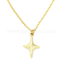 Звезда сплава кулон ожерелья&nbsp;NJEW-JN05214-02