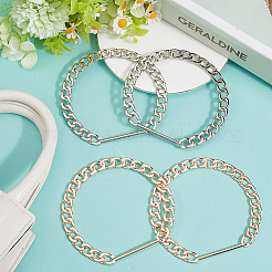 2 шт. ручки для сумок из сплава с цепочкой&nbsp;FIND-BBC0004-19