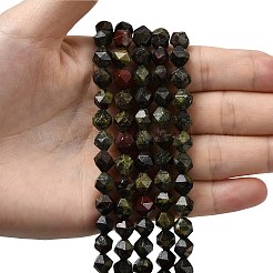 Бисер натуральный дракон крови пряди&nbsp;G-Z119-A17-02