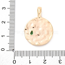 Латунь стекло кулоны&nbsp;KK-D360-18G