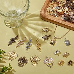 64шт 16 стиля подвески из сплава в тибетском стиле&nbsp;FIND-AR0005-39