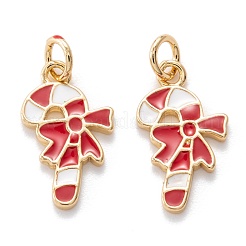 Настоящие позолоченные кулоны из латуни с эмалью 18k&nbsp;KK-A154-08G