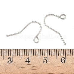 Латунные французские крючки с петлей&nbsp;XGR0002P-02P