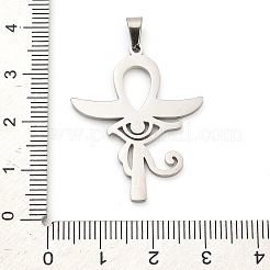 Подвески из нержавеющей стали 304 с защитой от потускнения&nbsp;STAS-R134-04P-01